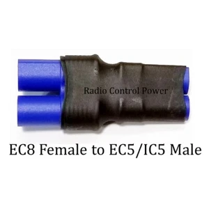 RCP Adapters EC8 Female to EC5/IC5 Male Adapter & EC8 Male to EC5/IC5 Female - Picture 1 of 24