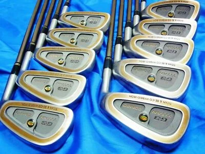 PREMIUM MODEL DAIWA GLOBERIDE G3 10PC R-FLEX IRONS SET GOLF 868 - Image 1 of 3