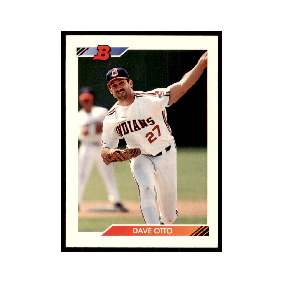 1992 Bowman Dave Otto Baseball Cards #619 - Image 1 of 3