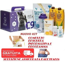 PROGRAMMA NUTRIZIONALE  FOREVER C9 ALOE VERA GEL  VANIGLIA O CIOCCOLATO 