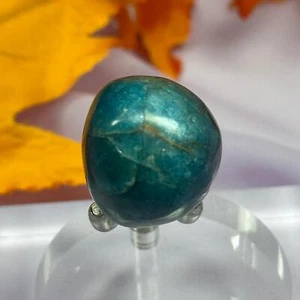 Piedra grande de cristal de apatita azul y verde 29 g SN51776 - Imagen 1 de 4
