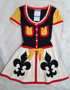 Moschino Vintage 1980/90s Striking and Unforgettable Dress, Size 6 Made in Italy - Picture 1 of 14