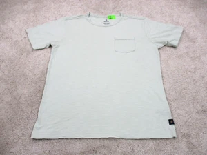 Roark Shirt Men Small S Green Midweight Pocket Tee Organic Cotton Short Sleeve - Picture 1 of 11