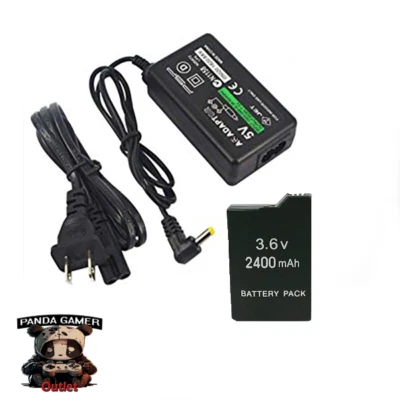 INSTEN AC Adapter Home Wall Charger Power for Sony PSP + Battery Pack 2000/3000