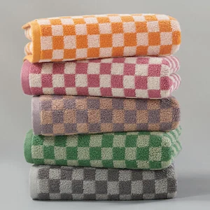 Cotton Hand Towel Face Towel Quick-drying Wash Cloth Soft Absorbent 34cm x 75cm - Picture 1 of 18