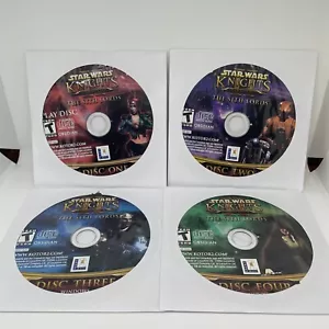 Star Wars Knights Old Republic II Sith Lords PC CD-ROM 4 Discs only no box Xlnt - Picture 1 of 1