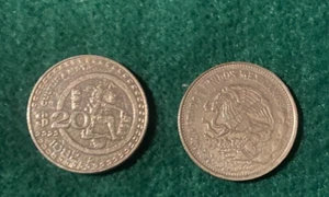 Mexico 20 Pesos Coin date issued 1982,Cultura Maya - Picture 1 of 1
