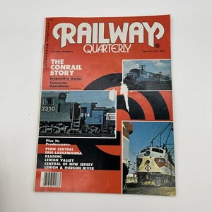 Railway Quarterly Vol 1 No 1 FALL 1977 CONRAIL STORY RARE 1 ST ISSUE - Picture 1 of 6