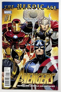 Los Vengadores #1 Vol 4 Marvel Comics 2010 1er cameo aplicación. de Azari T'Challa casi nuevo - Imagen 1 de 8