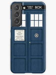 Time Travelling Police Box Phonecase, Bad Wolf Phone Case, Dr Who Phone Case - Picture 1 of 6
