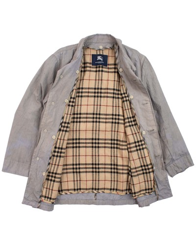 Burberry London trench giacca classico leggero lunghezza media taglia M EU48