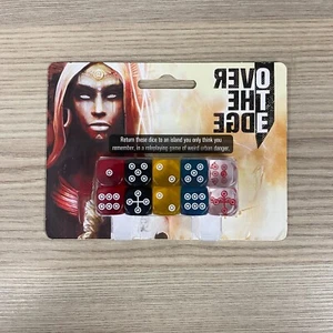 OVER THE EDGE RPG ROLE PLAY SYSTEM DICE SET ATLAS GAMES 2018 NEW SEALED - Picture 1 of 2