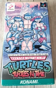 SFC Teenage Mutant Ninja in TURTLES Time Nintendo Super Famicom - Picture 1 of 9
