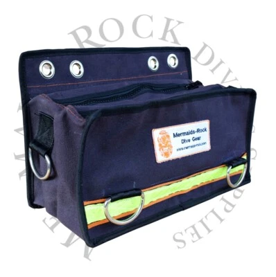 Buceo comercial: bolsa de herramientas MR-8 / incluye 2 mosquetones / púrpura profundo Foto 1 de 4