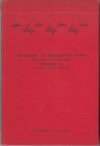 Dictionary of Beekeeping terms vo 2 English, Italian, Spanish - Imagen 1 de 2