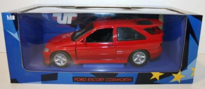 UT Models 1/18 Scale - 180 082102 Ford Escort Cosworth - Red - Image 1 of 4