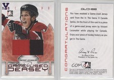 2007 ITG O Canada Game-Used Jersey Vault Purple 1/1 Vincent Lecavalier #GUJ-66