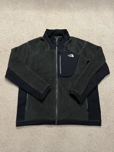 Chaqueta polar The North Face Grizzly negra cremallera completa acogedora bolsillos con cremallera talla XXL - Imagen 1 de 6