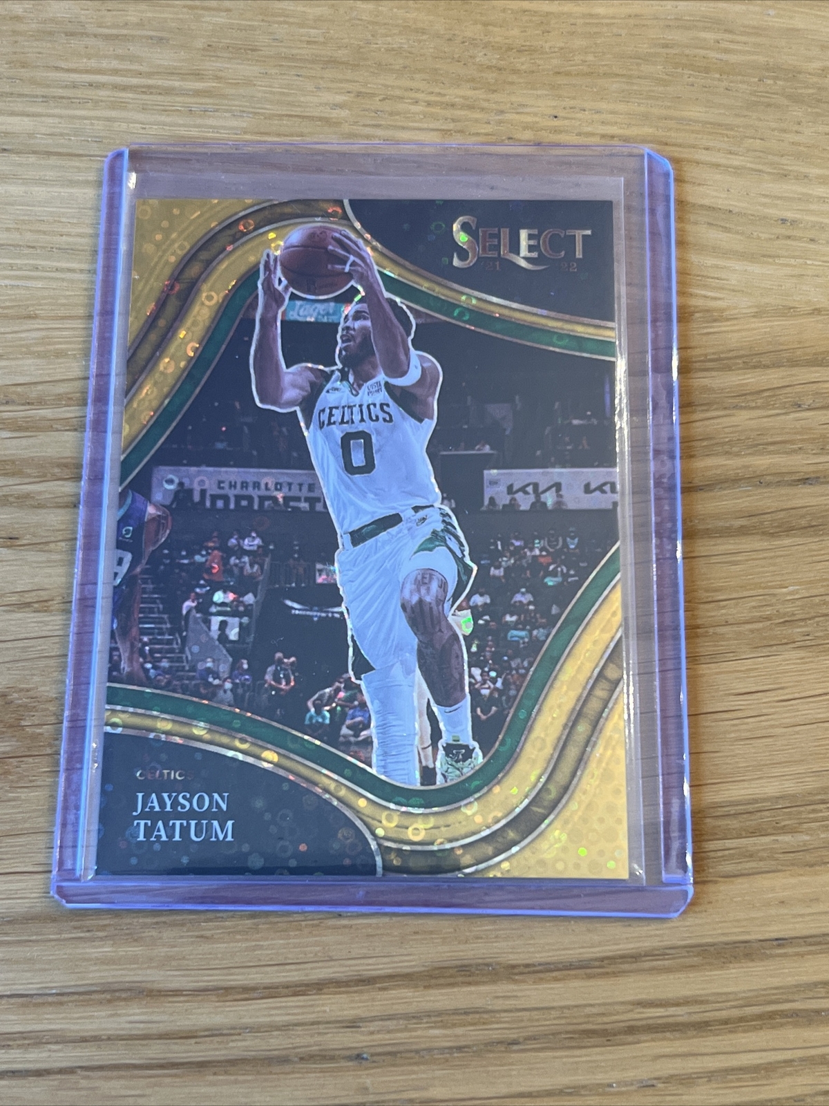 2021-2022 Select Jayson Tatum Courtside Gold Disco 1/10