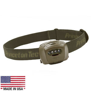 Princeton Tec Quad Tactical Headlamp - Olive Drab  QUAD-TAC-OD