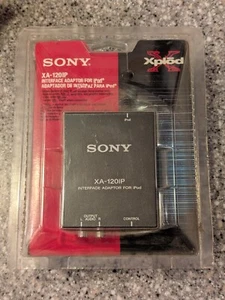 NOS Sony XA-120IP Interface Adapter For iPod NEW SEALED - Picture 1 of 7