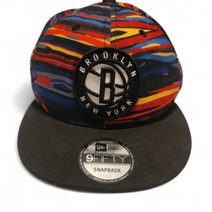 Brooklyn Nets New Era Snapback Hat Colorful - Picture 1 of 5