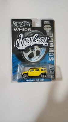 2003 Hot Wheels Hummer H2 Whips West Coast Customs New School 1 of 30,000 - Image 1 of 2