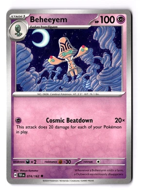 Beheeyem 074/162 SV05: Temporal Forces Regular - Image 1 of 3