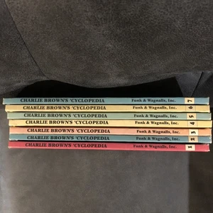 1980 Charlie Brown und Snoopy Enzyklopädien Konvolut 7 verschiedene Vintage Bücher - Bild 1 von 13