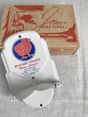 Toallero EZ-Grip EN-R-GEE CHICKS Caja Original Nuevo Antiguo Stock De Colección Navidad Foto 1 de 4