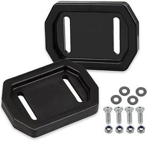 2er Pack Schneefräse Kufenschuhe 731-06439, Polymer Gleitschuhe mit Montageset - Bild 1 von 5