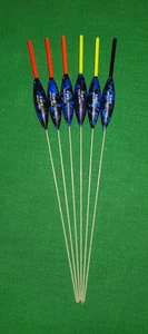 6 x SRG101 0,4g Power Chianti Hybrid Eye Fiberglas Vorbau Pole Floats - Bild 1 von 2