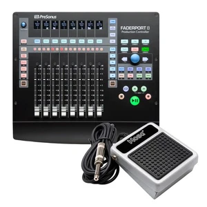 PreSonus FaderPort 8 DAW Controller (with Studio One Pro) Bundle with Footswitch - Picture 1 of 6