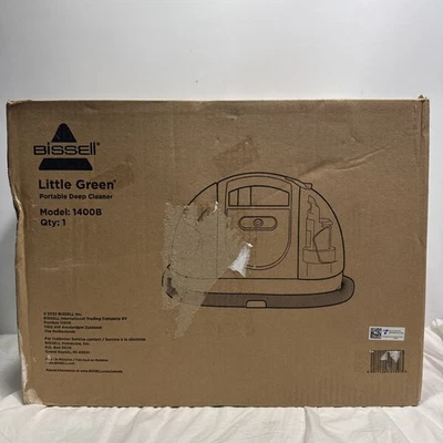 Bissell 1400B Little Green Portable Deep Carpet & Upholstery Cleaner ~ NEW - Image 1 of 4