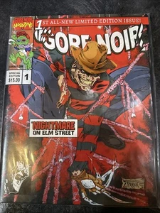 Gore Noir Magazin #1 Reissue Nightmare On Elm Street Spider-Man Hommage Cover - Bild 1 von 10