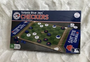 Toronto Blue Jays MLB Checkers Board Game by Master Pieces - New! - Bild 1 von 9