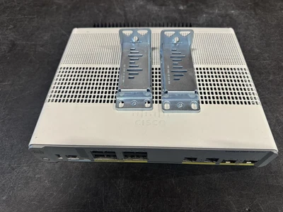 Cisco WS-C2960CX-8PC-L 8 GE POE Port Layer 2 SFP Compact Switch w/ rack ear - Image 1 of 3