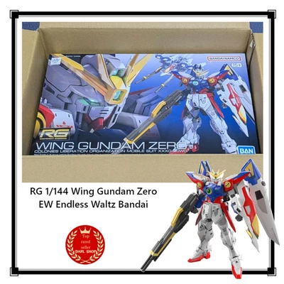 RG 1/144 Wing Gundam Zero EW Endless Waltz Bandai Gunpla Model Kit Japan New - Image 1 of 4