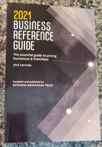 The Business Reference Guide by Tom West 2021 Business Brokerage Press 31st Ed - Picture 1 of 5