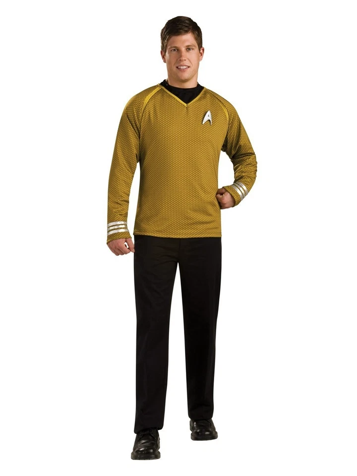 Disfraz de Capitán Kirk Grand Heritage de Star Trek para Hombre - Falta el alfiler emblema Foto 1 de 1