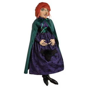 Figura Muñeca Arte Halloween Endora Carnaval Bruja Joe Spencer Tradiciones Reunidas - Imagen 1 de 4