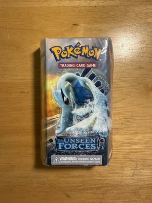 2005 POKEMON UNSEEN FORCES SILVERY OCEAN (LUGIA) THEME DECK FACTORY SEALED NEW - Image 1 of 4