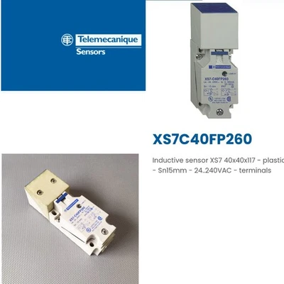 SCHNIEDER / Telemecanique XS7-C40FP260 Inductive Sensor / Proximity Switch  - Image 1 of 4