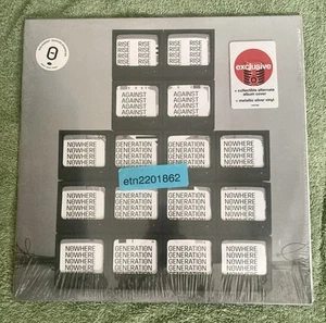 Rise Against Nowhere Generation (LP) Metallic Silver Vinyl Alternate Album Cover - Picture 1 of 3
