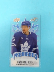 24-25 UD Eishockey - Marshall Rifai Mini RC Rookie Premieren Clearcut MP-MR - Bild 1 von 2