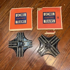 Vintage Lionel Crossover Track In Box 1021 For 027 Track Lot Of 2 - Picture 1 of 17