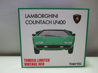 TOMY TEC Tomica Limited Vintage Neo LV-N 1/64 Lamborghini Countach LP400 Verde Foto 1 de 2