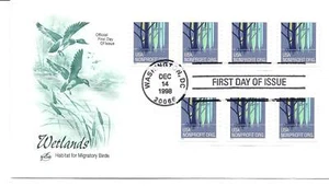 3207A ND Wetlands, Nonprofit, ArtCraft, FDC - Imagen 1 de 1