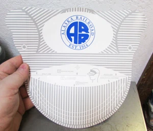 ALASKA RAILROAD Karton Kinder Eisenbahn Schaffner Mütze, Spaß Sammlerstück - Bild 1 von 3