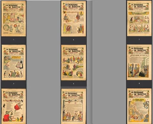 Vintage Joblot of 30  La semaine de Suzette,  1st 30 French Magazines - 1926 - Picture 1 of 11